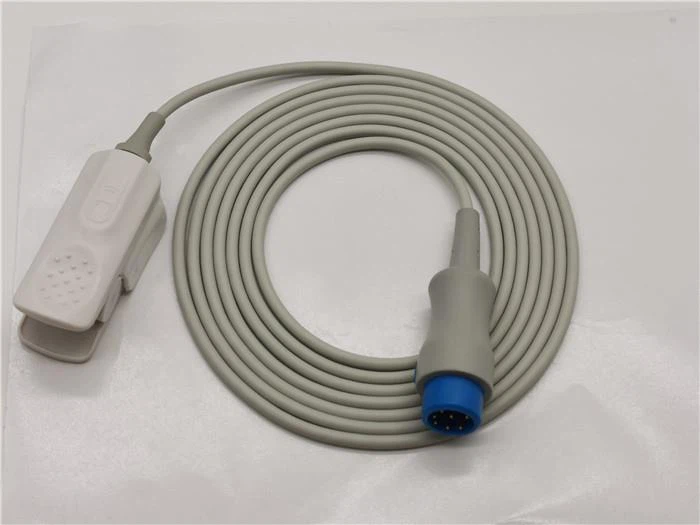 Mindray Round 7 Pin SpO2 Probe Sensor Adult Clip