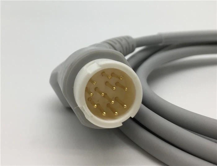 Philips 12 Pin ECG Trunk Cable 3 Leads