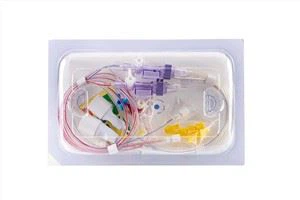 डिस्पोजेबल ब्लड प्रेशर एडवर्ड्स ट्रांसड्यूसर 2 कनेक्टर्स
