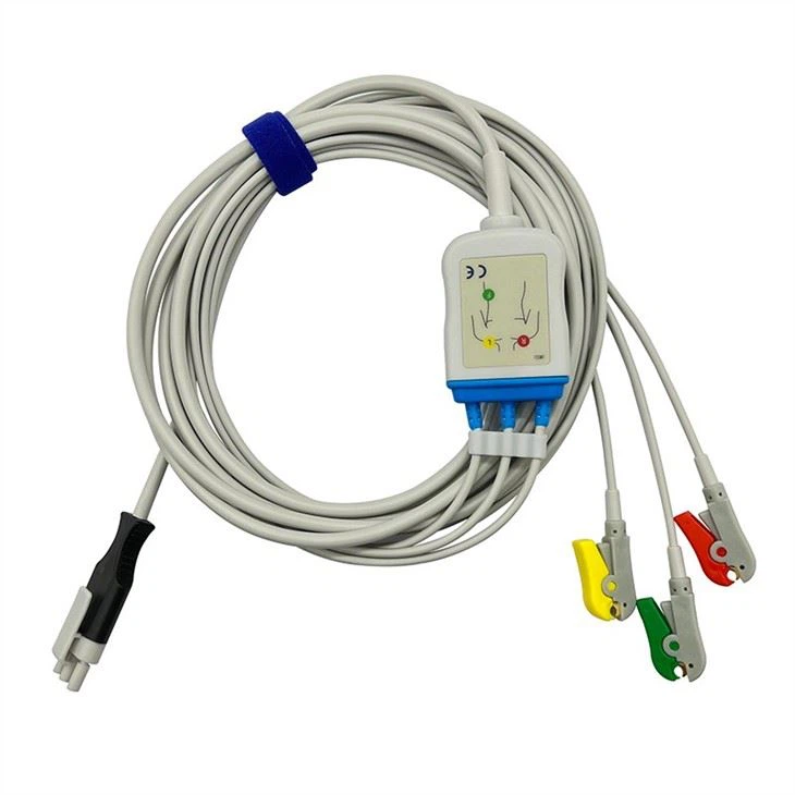 Primedic 3 Pins ECG Cable For Primedic Defibrillator XD100 Defimonitor